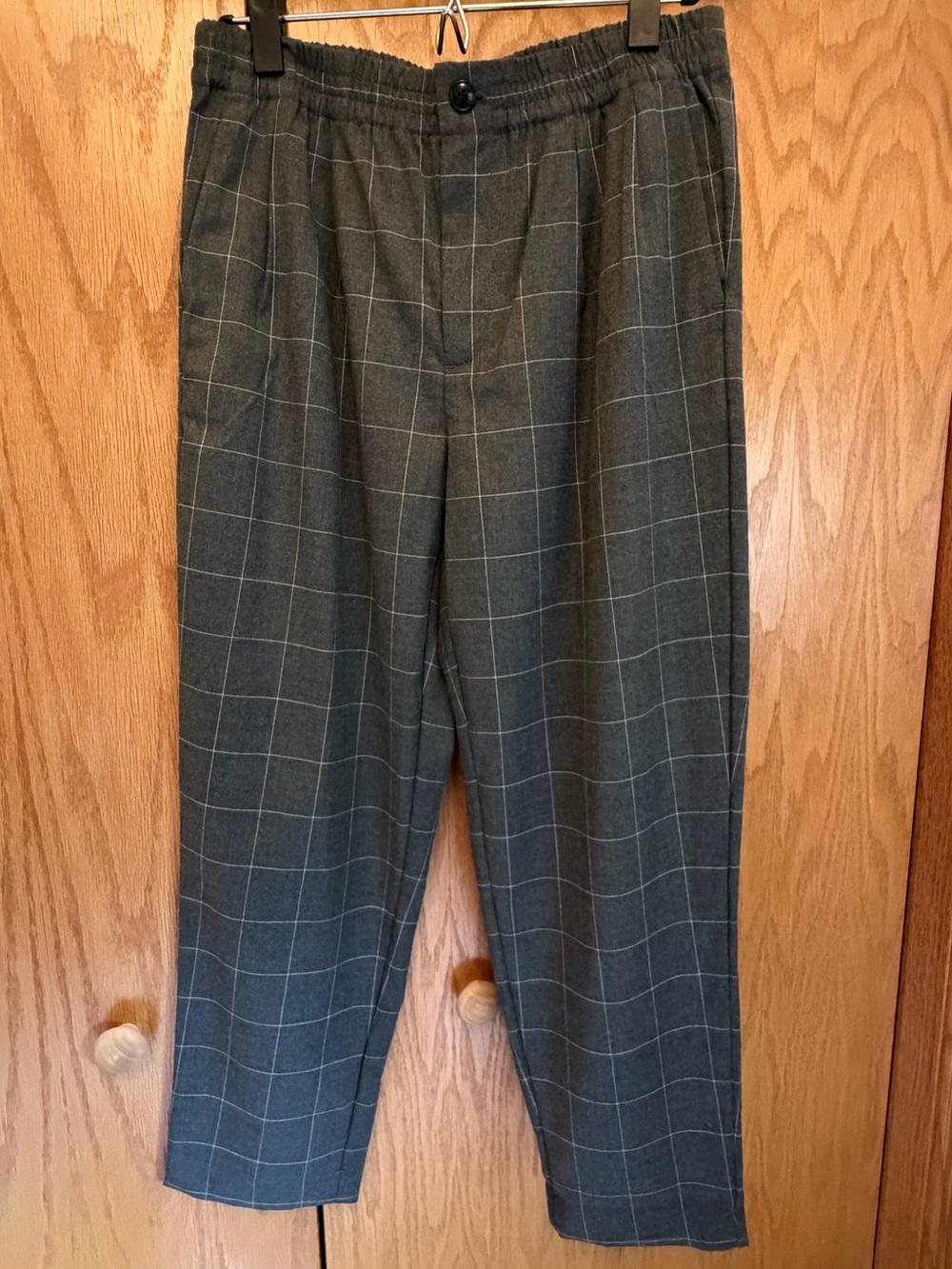 NWT! Madewell flannel taper pants-S